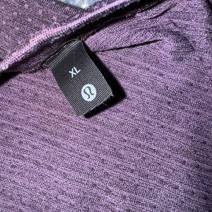 lululemon athletica Purple Short Sleeve Tee